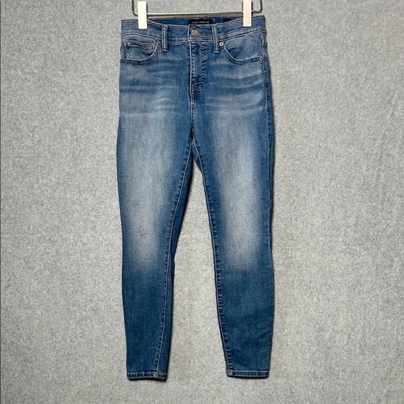 Lucky Brand Denim - Lucky Brand Mid Rose Blue Ankle Skinny Jeans Size 6 / 28
